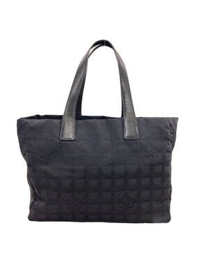 Chanel New Travel Line MM Gold Tote Nylon